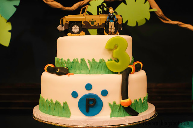 Wild Kratts Birthday Cake
 The Parker Project Wild Kratts Birthday Party at Nickel