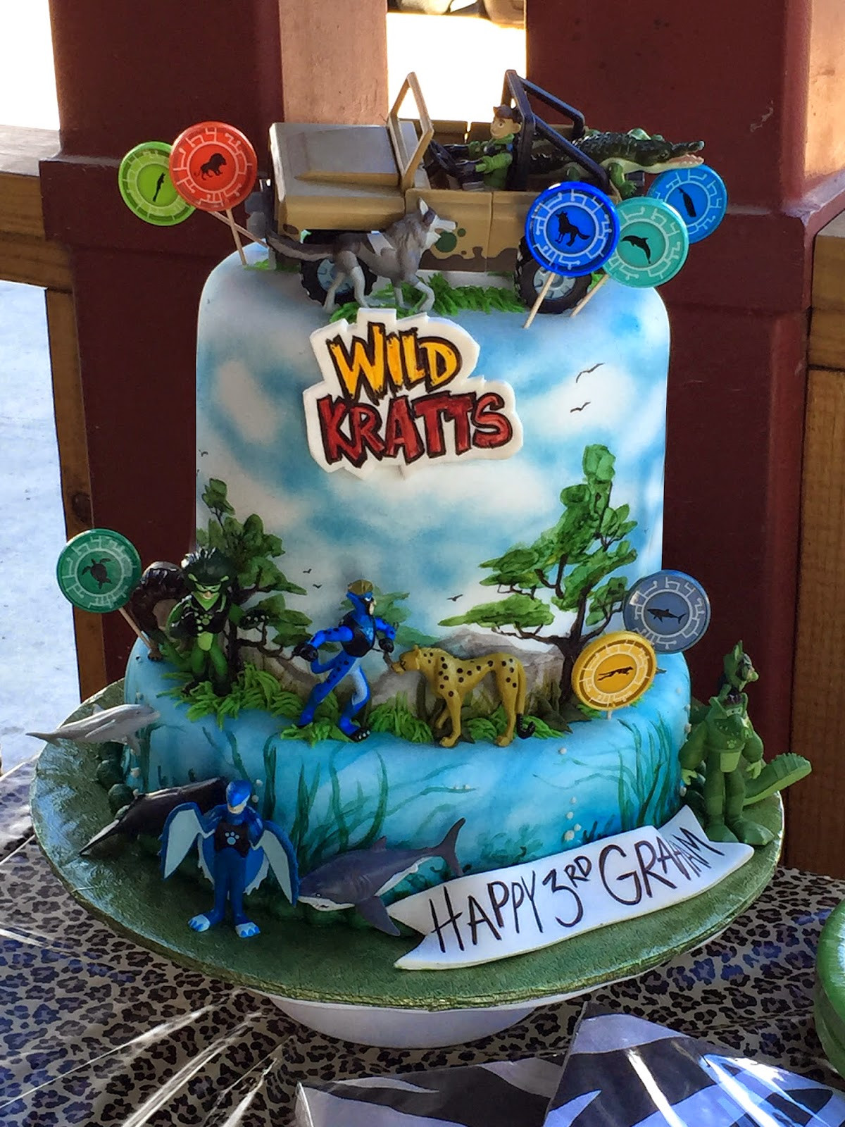 Wild Kratts Birthday Cake
 Lisa Kattmann Creative