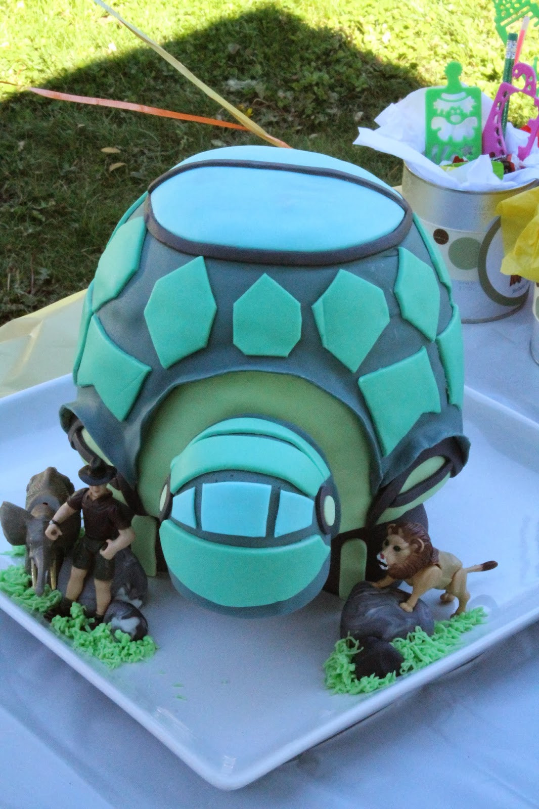Wild Kratts Birthday Cake
 Sarah Leavitts Cakes Wild Kratts Tortuga Birthday Cake