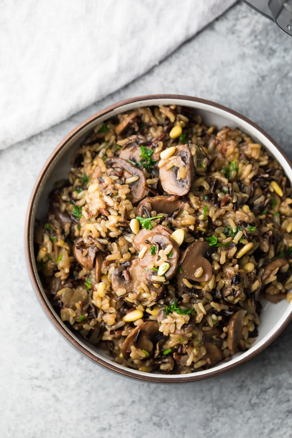 Wild Rice Instant Pot
 Instant Pot Wild Rice Pilaf with Mushrooms and Pine Nuts