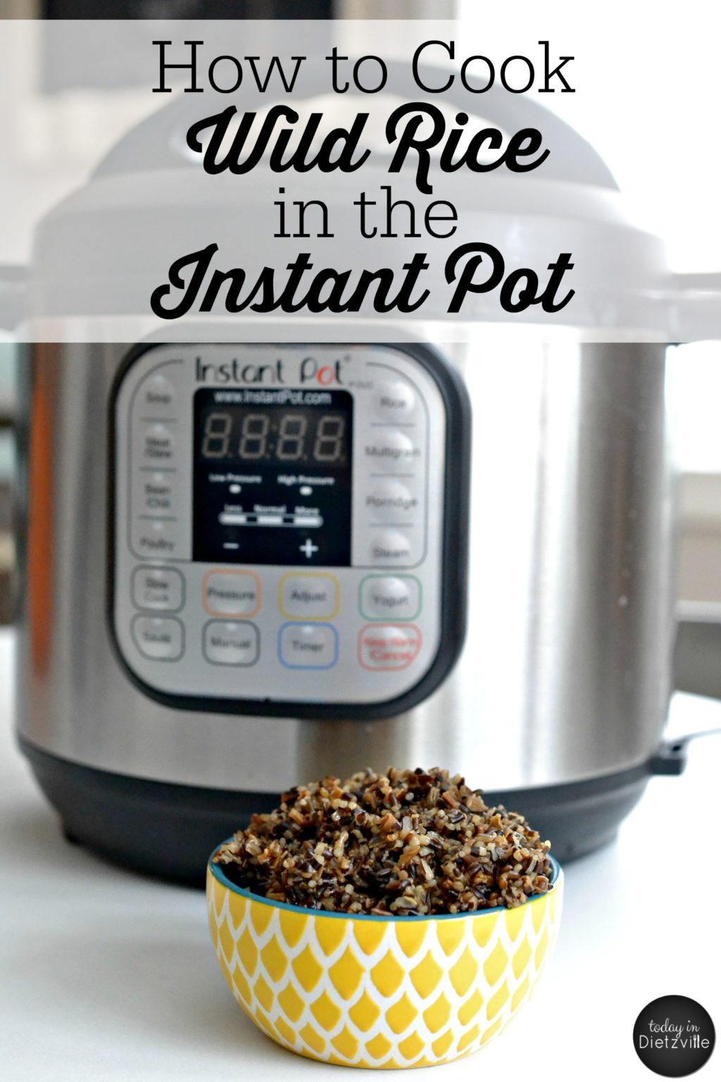 Wild Rice Instant Pot
 How To Cook Wild Rice In The Instant Pot