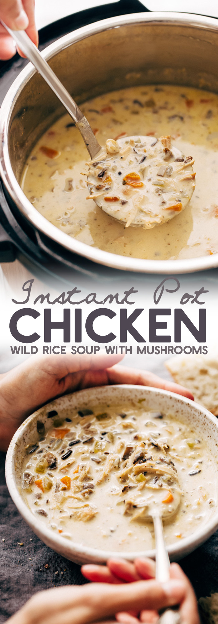 Wild Rice Instant Pot
 Instant Pot Chicken Wild Rice Soup Recipe