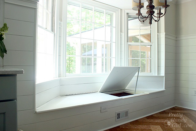 Window Bench Seats With Storage
 Building a Window Seat with Storage in a Bay Window