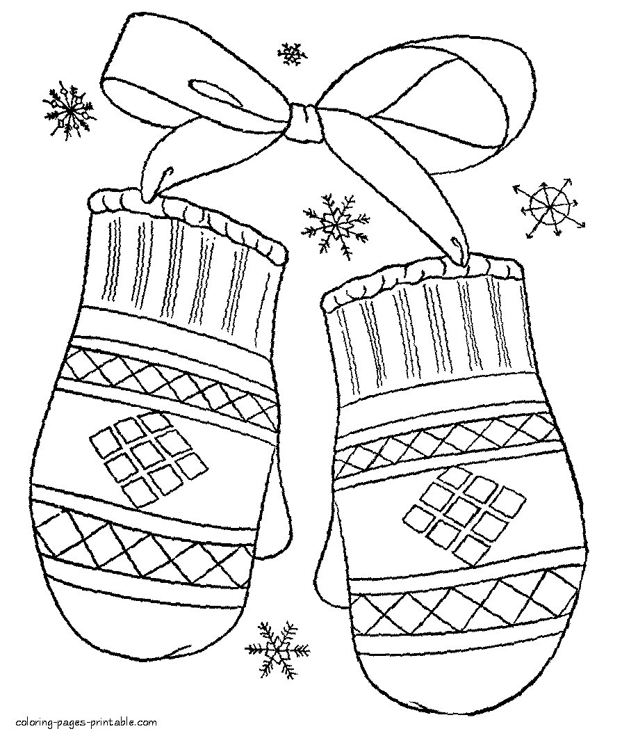 Winter Coloring Sheets For Kids
 Winter Coloring Pages Bestofcoloring