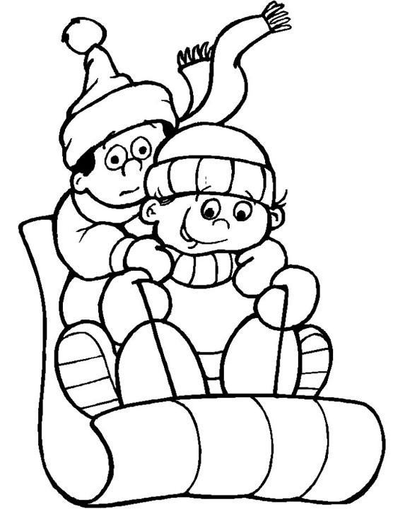 Winter Coloring Sheets For Kids
 Free Printable Winter Coloring Pages For Kids