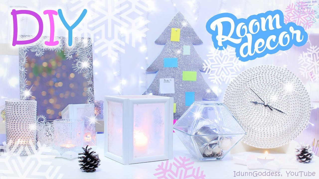 Winter DIY Decor
 5 DIY Winter Room Decor Ideas – How To Decorate Your Room