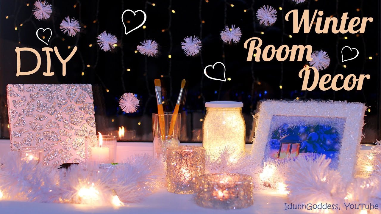 Winter DIY Decor
 5 DIY Winter Room Decor Ideas – How To Decorate Your Room