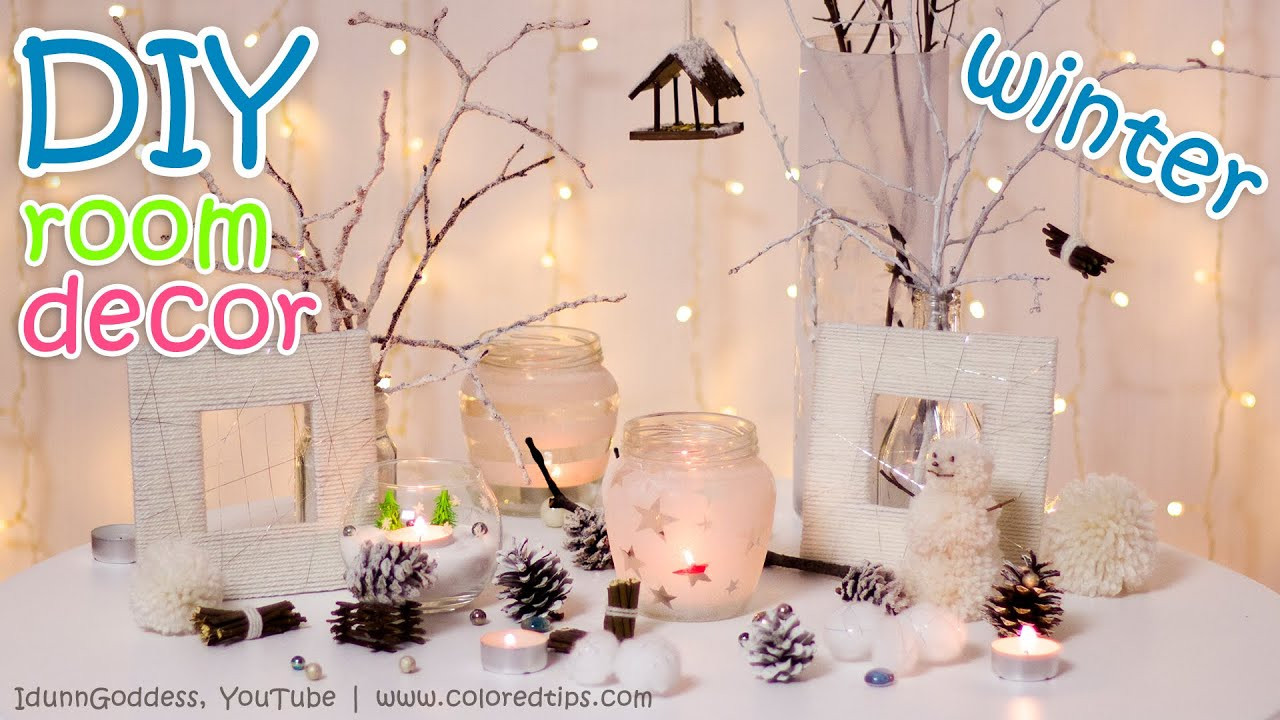 Winter DIY Decor
 10 DIY Winter Room Decor Ideas