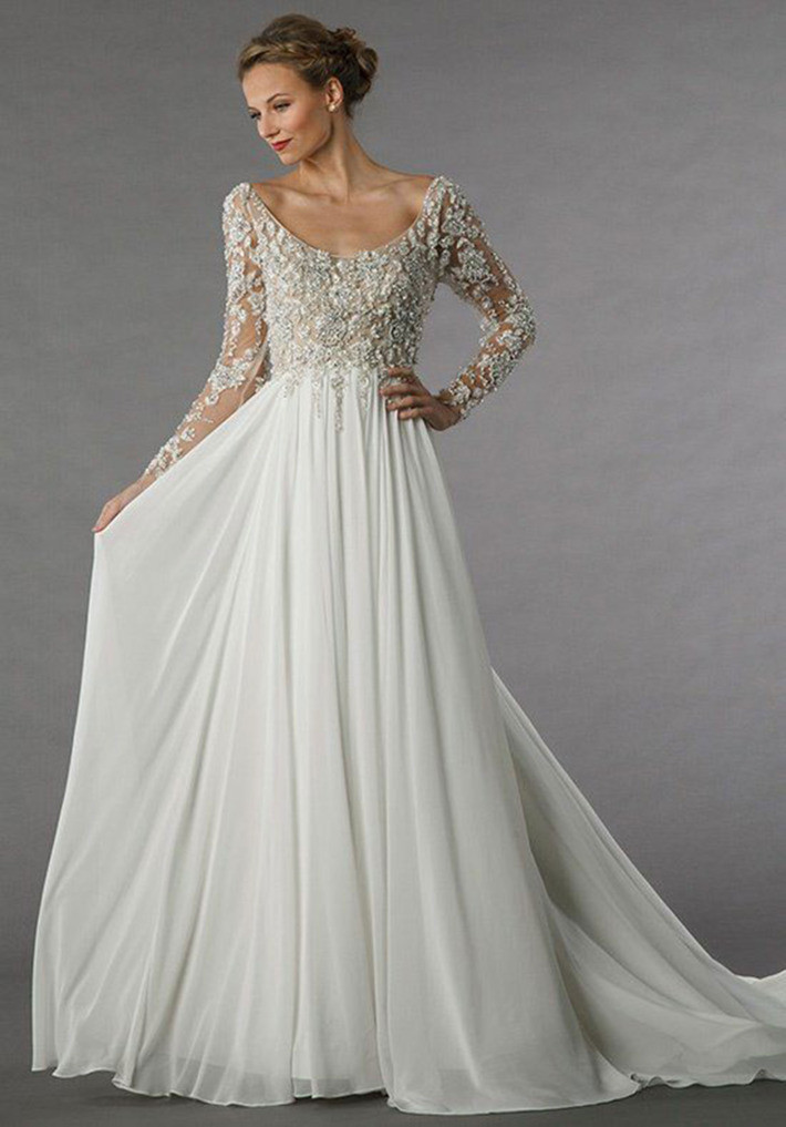 Winter Wedding Dresses
 23 Elegant Long Sleeve Wedding Dresses for Winter Weddings