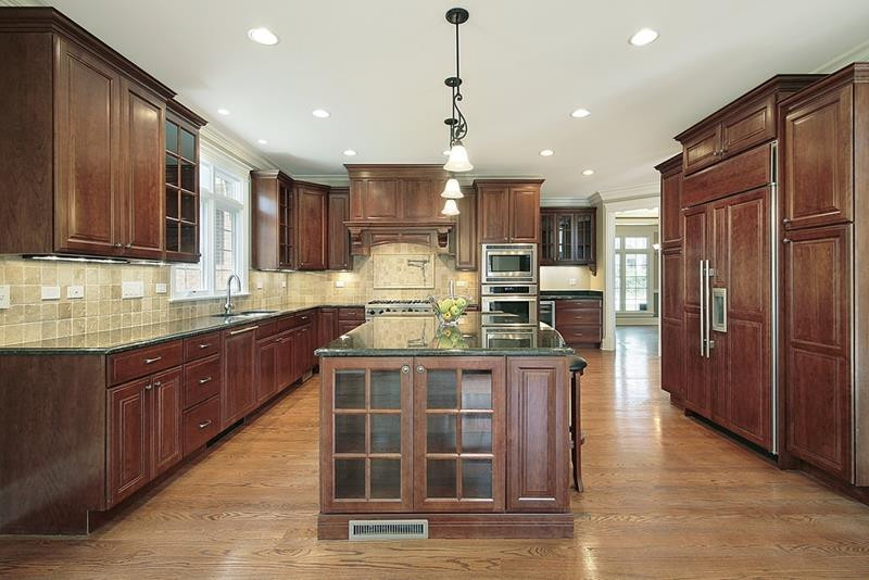 Wood Floor Kitchens
 53 Charming Kitchens With Light Wood Floors