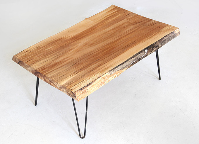 Wood Slab Coffee Table DIY
 MY DIY