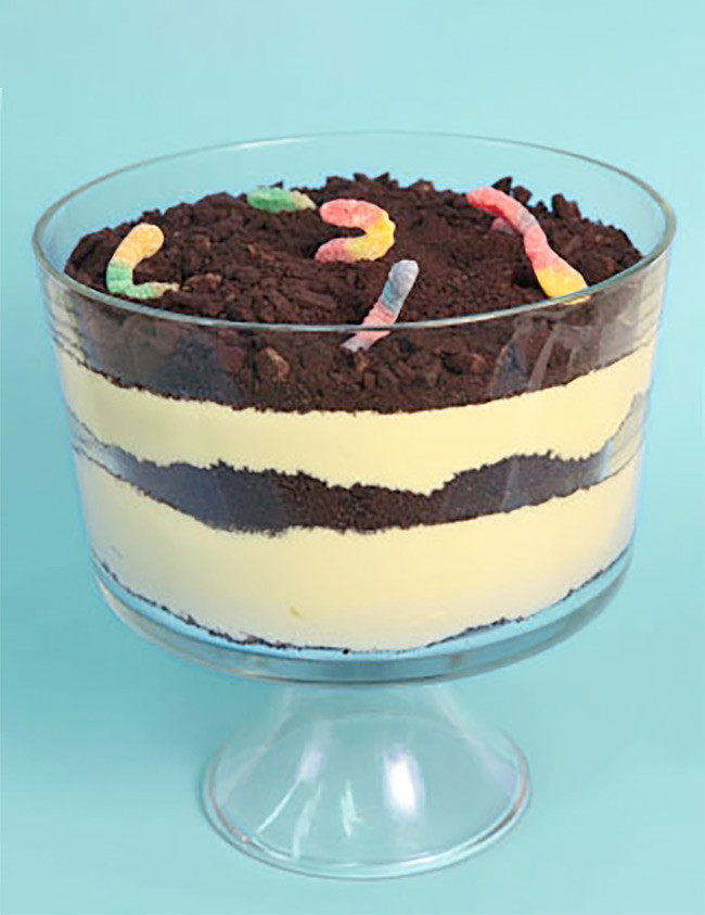 Worms In Dirt Dessert
 Oreo Dirt Dessert