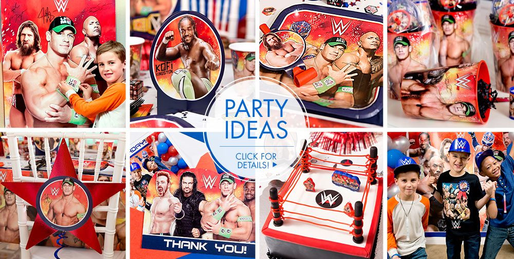 Wwe Birthday Decorations
 WWE Party Supplies WWE Birthday