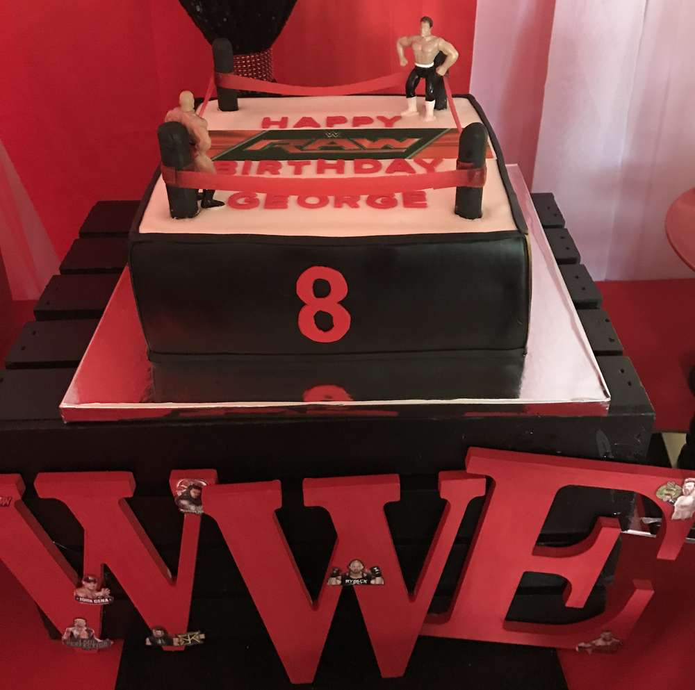 Wwe Birthday Decorations
 8 Year Old’s WWE Theme Birthday Party – VenueMonk Blog