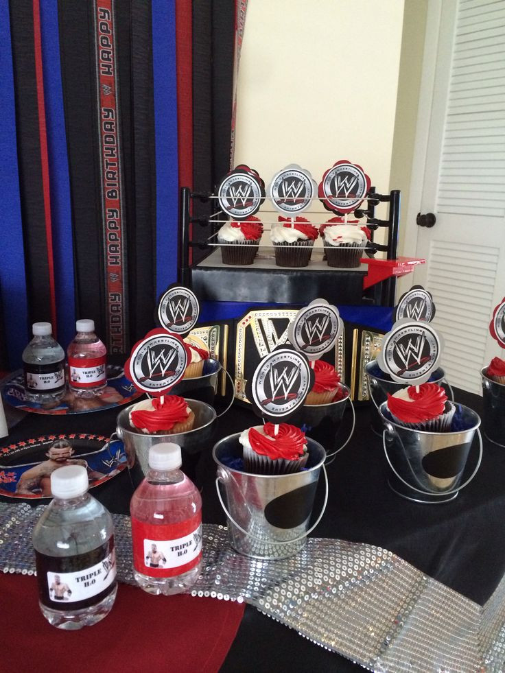 Wwe Birthday Decorations
 51 best Donte 10th WWE Bday party images on Pinterest