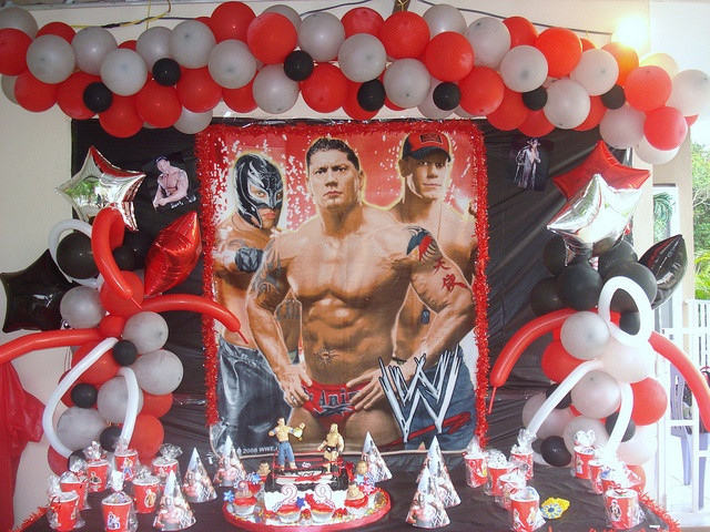 Wwe Birthday Decorations
 wwe birthday party ideas Google Search