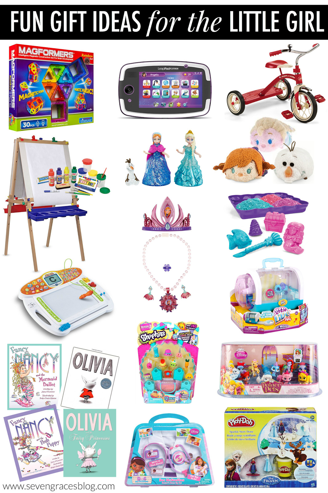 Xmas Gift Ideas For Girls
 Christmas Gift Ideas for the Little Girl Seven Graces