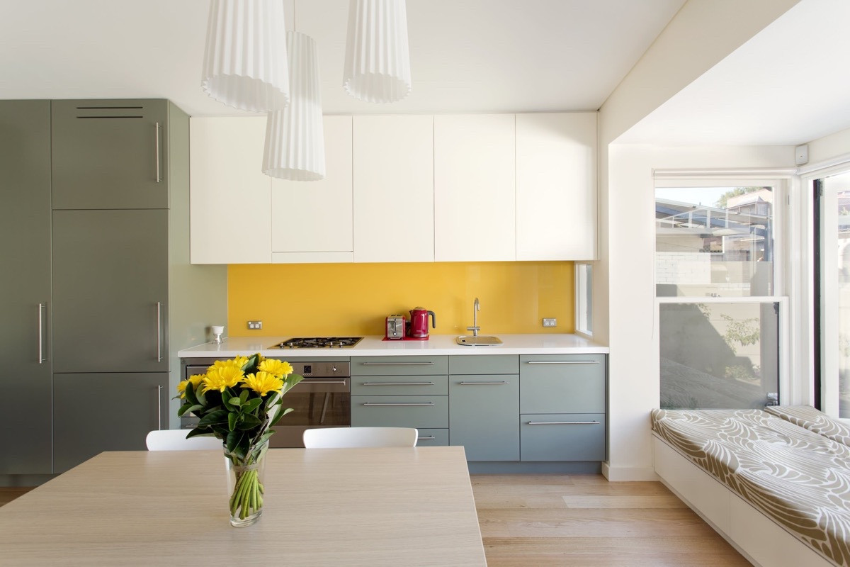 Yellow Kitchen Backsplash
 22 Yellow Accent Kitchens That Really Shine