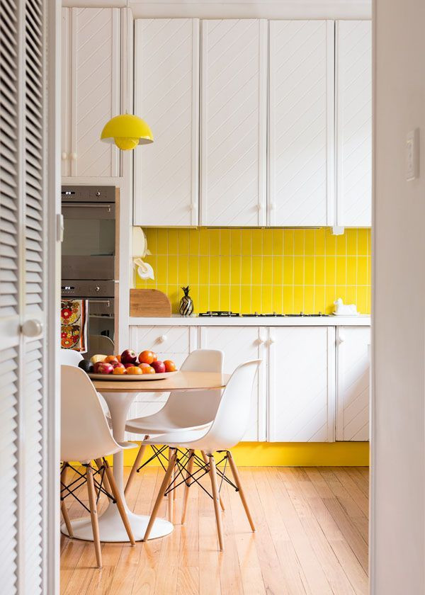 Yellow Kitchen Backsplash
 Obsessed With Yellow – 19 Eye Catching Ideas