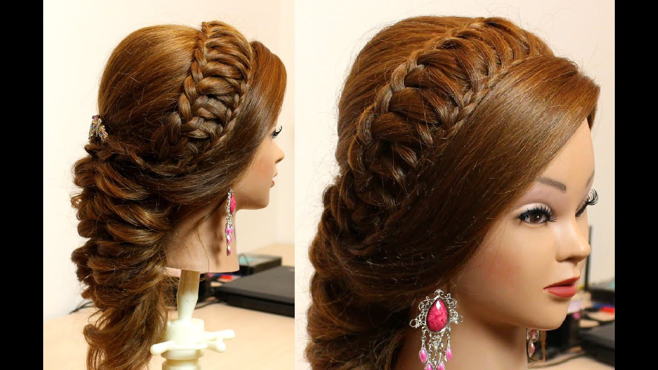 Youtube Wedding Hairstyles For Long Hair
 Bridal hairstyle for long hair tutorial