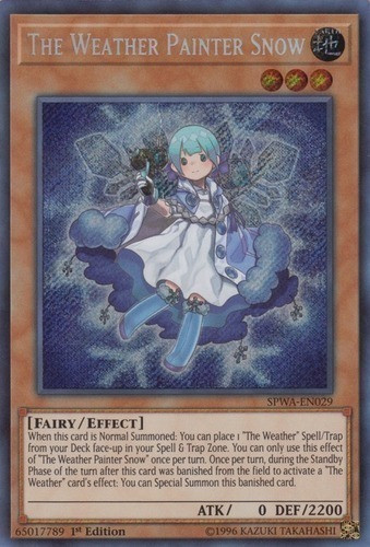 Yugioh Weather Painter Deck
 The Weather Painter Snow