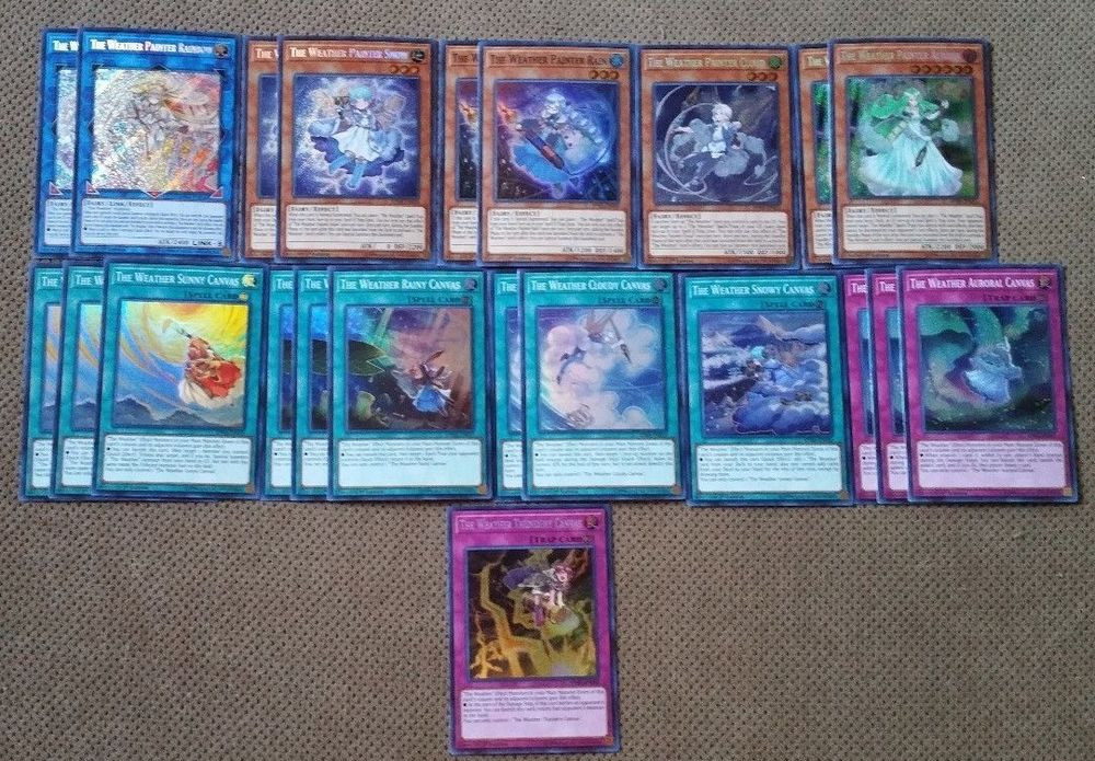 Yugioh Weather Painter Deck
 Yugioh The Weather Painter Deck Core Weather Painter Snow