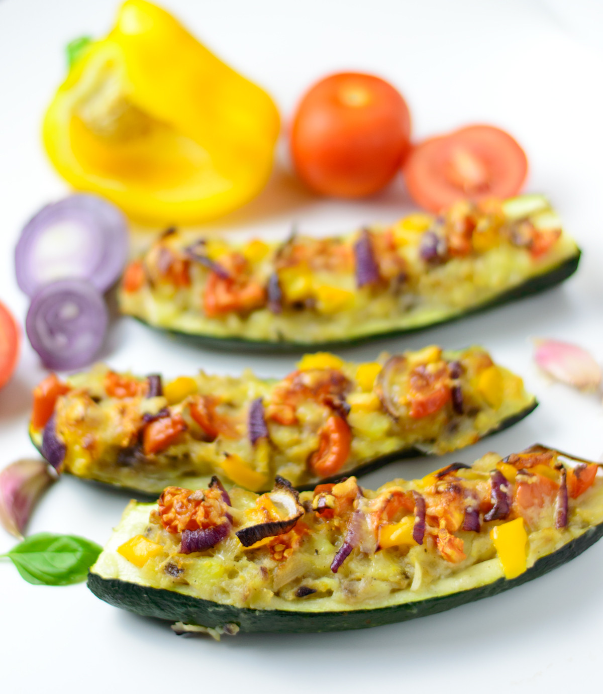 Zucchini Boat Recipes Vegetarian
 Vegan zucchini boats My Zucchini Recipes