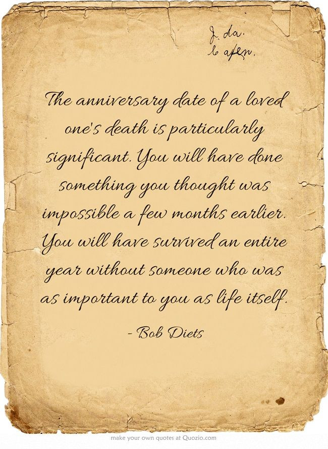 1 Year Death Anniversary Quotes
 1 Year Anniversary Death Quotes QuotesGram