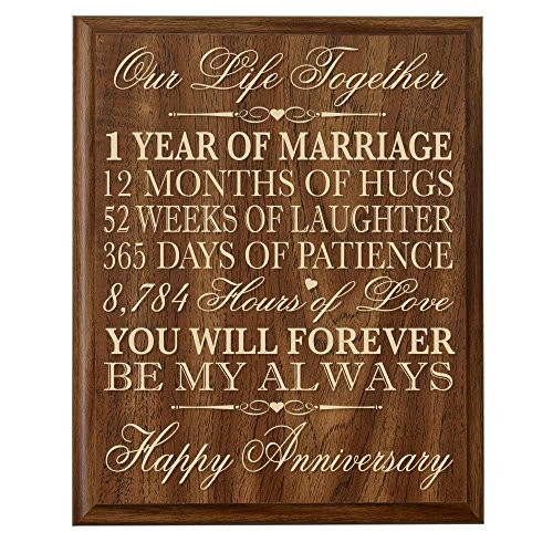 1 Year Wedding Anniversary Gift
 1st Year Anniversary Gift Ideas Amazon