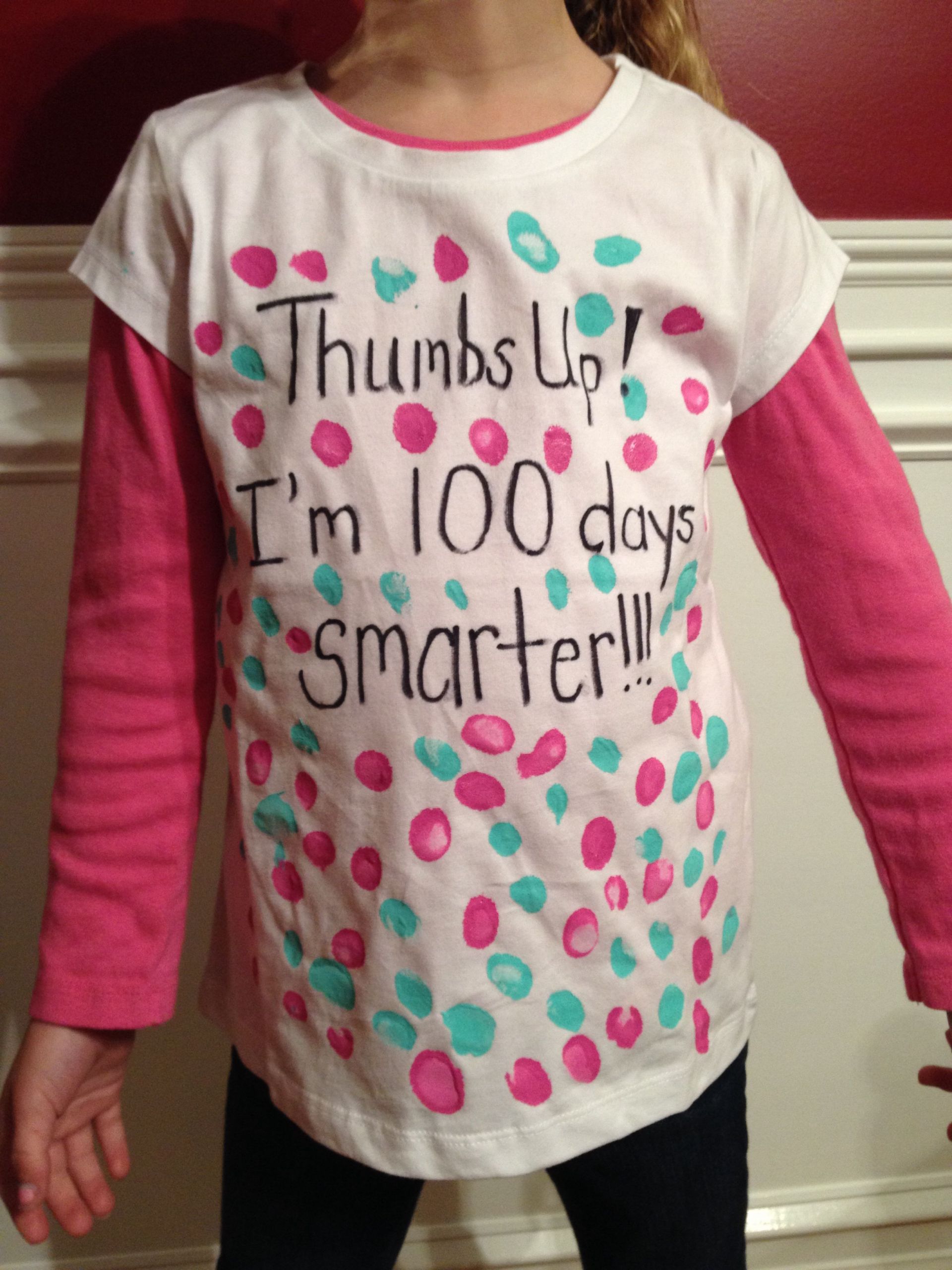 100 Day Shirt Decorating Ideas
 100 days of school t shirt decorating ideas