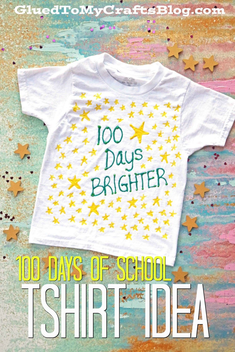 100 Day Shirt Decorating Ideas
 100 Days School T Shirt Decorating Ideas