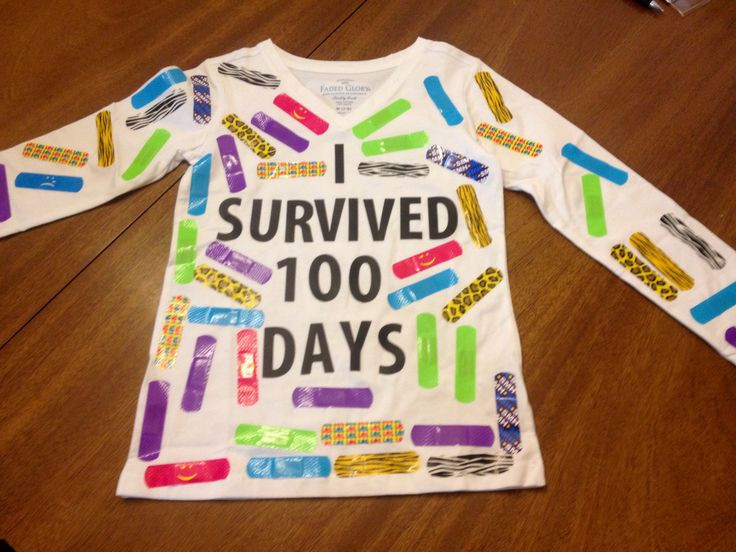 100 Day Shirt Decorating Ideas
 100 Days School T Shirt Decorating Ideas