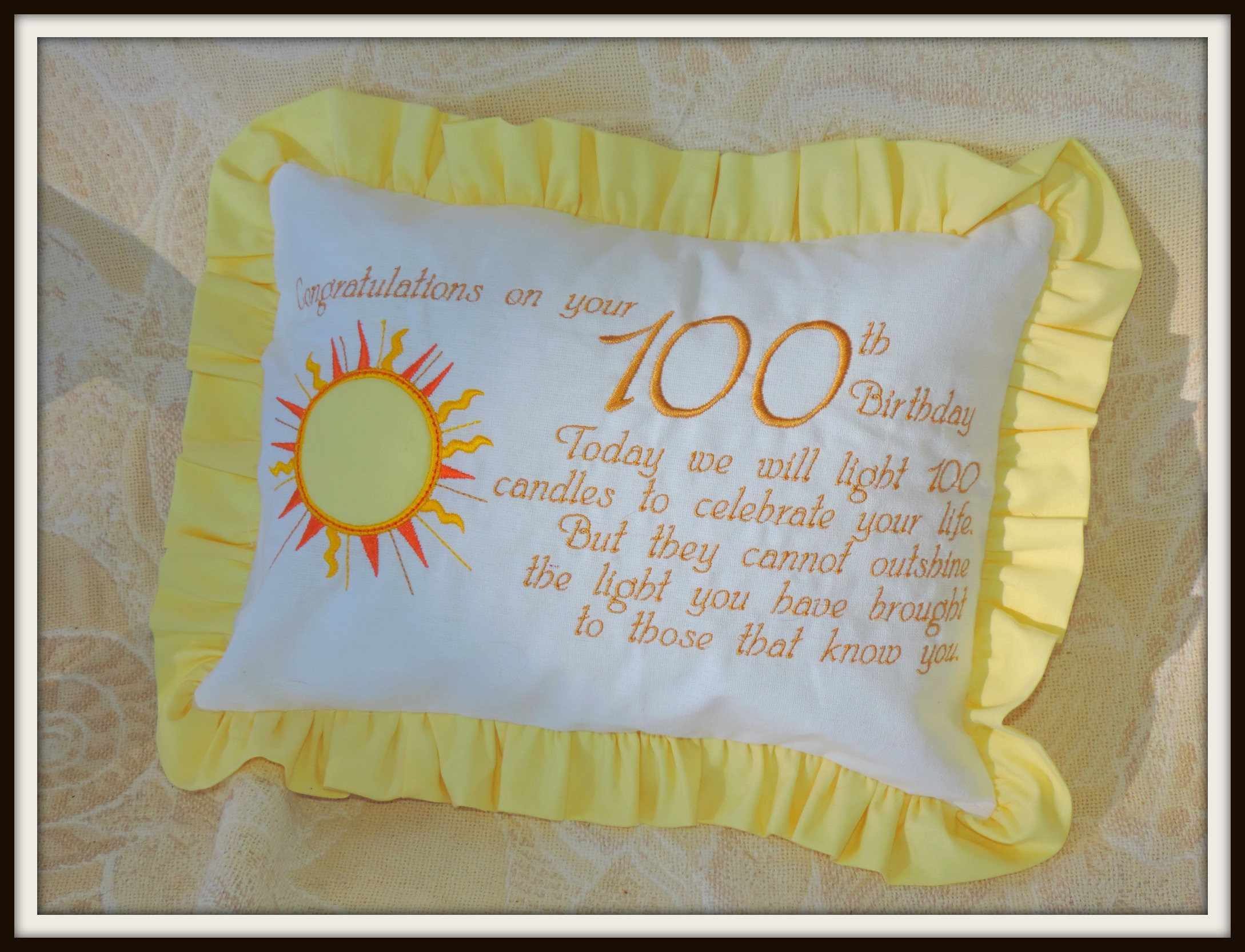100 Year Old Birthday Gift Ideas
 100th birthday t personalized 100th birthday t