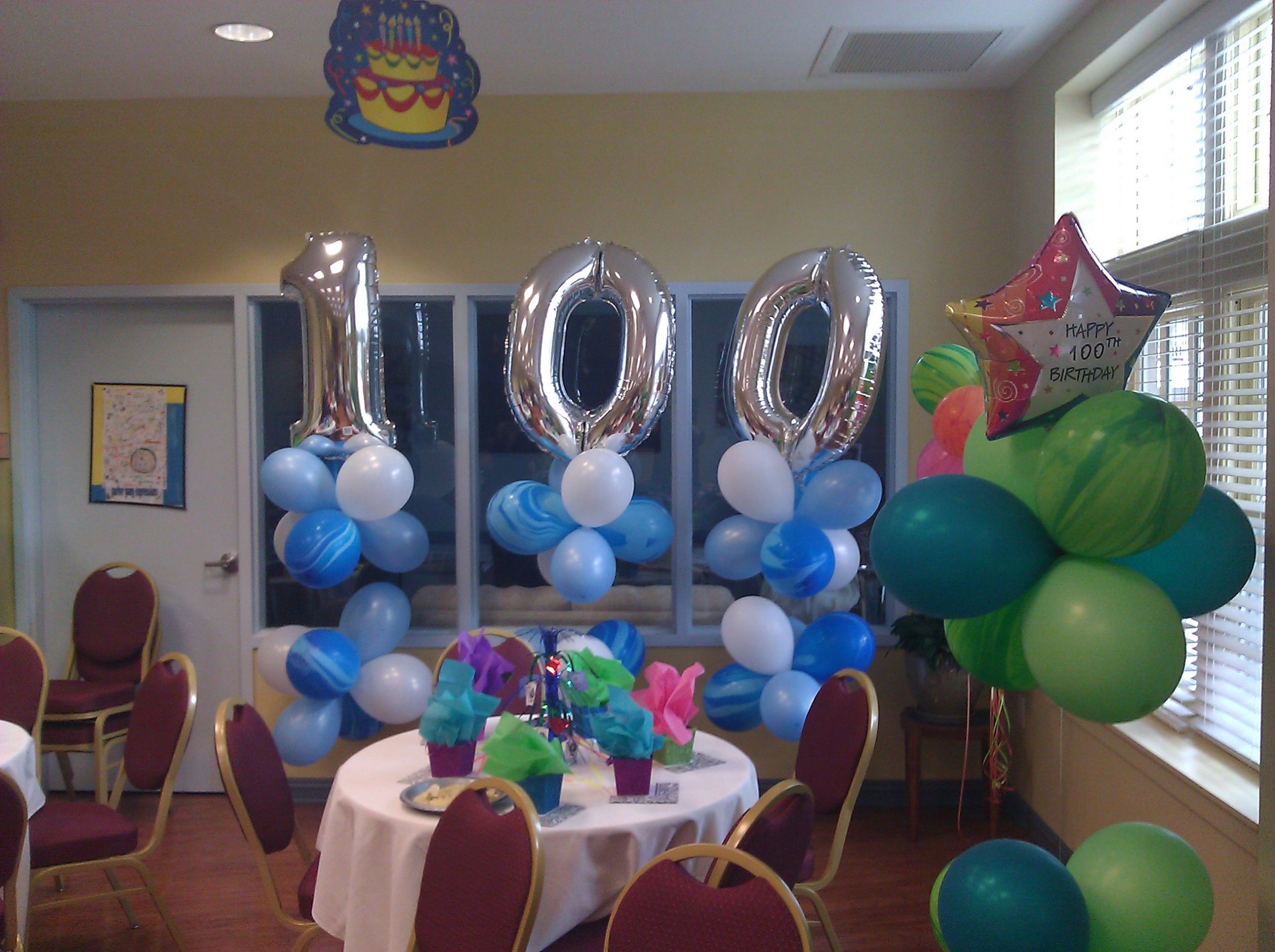 100th Birthday Decorations
 Happy 100th