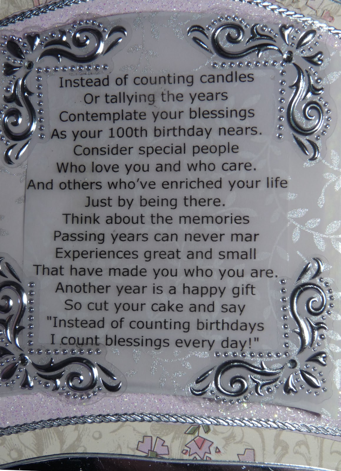 100th Birthday Quotes
 100th Birthday