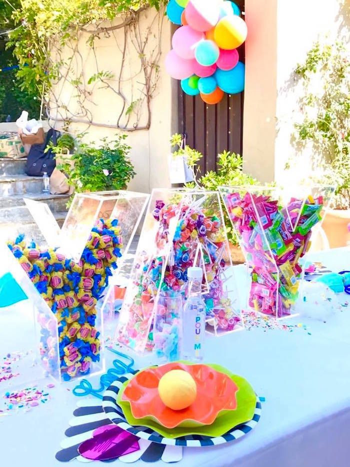 10Th Birthday Party Ideas Girl
 Colorful Modern 10th Birthday Party Party Trends