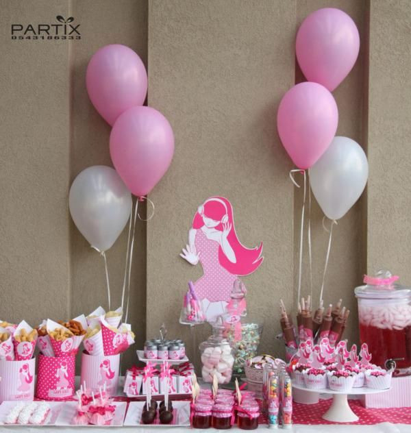 10Th Birthday Party Ideas Girl
 Pink Girl Tween 10th Birthday Party Planning Ideas Decorations