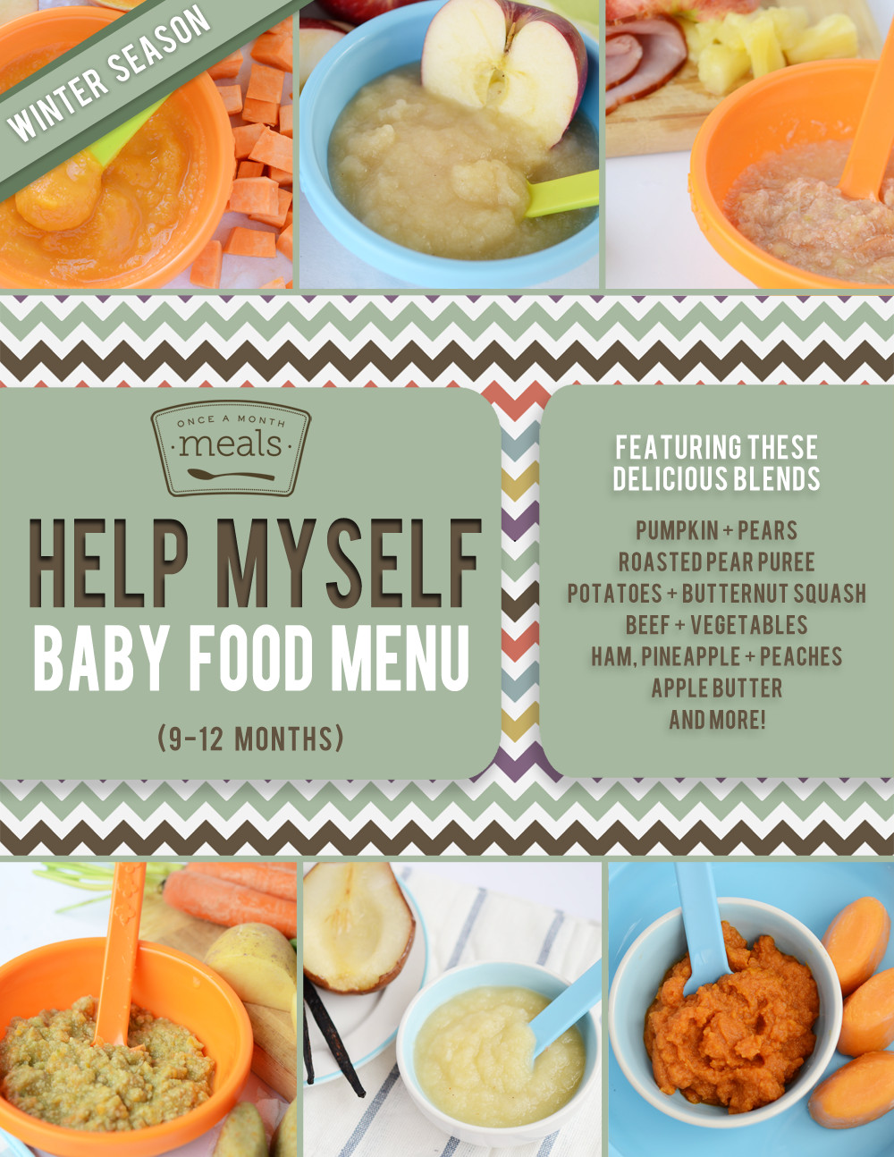 12 Month Old Baby Food Recipes
 Baby Food 9 12 Months Winter Meal Plan