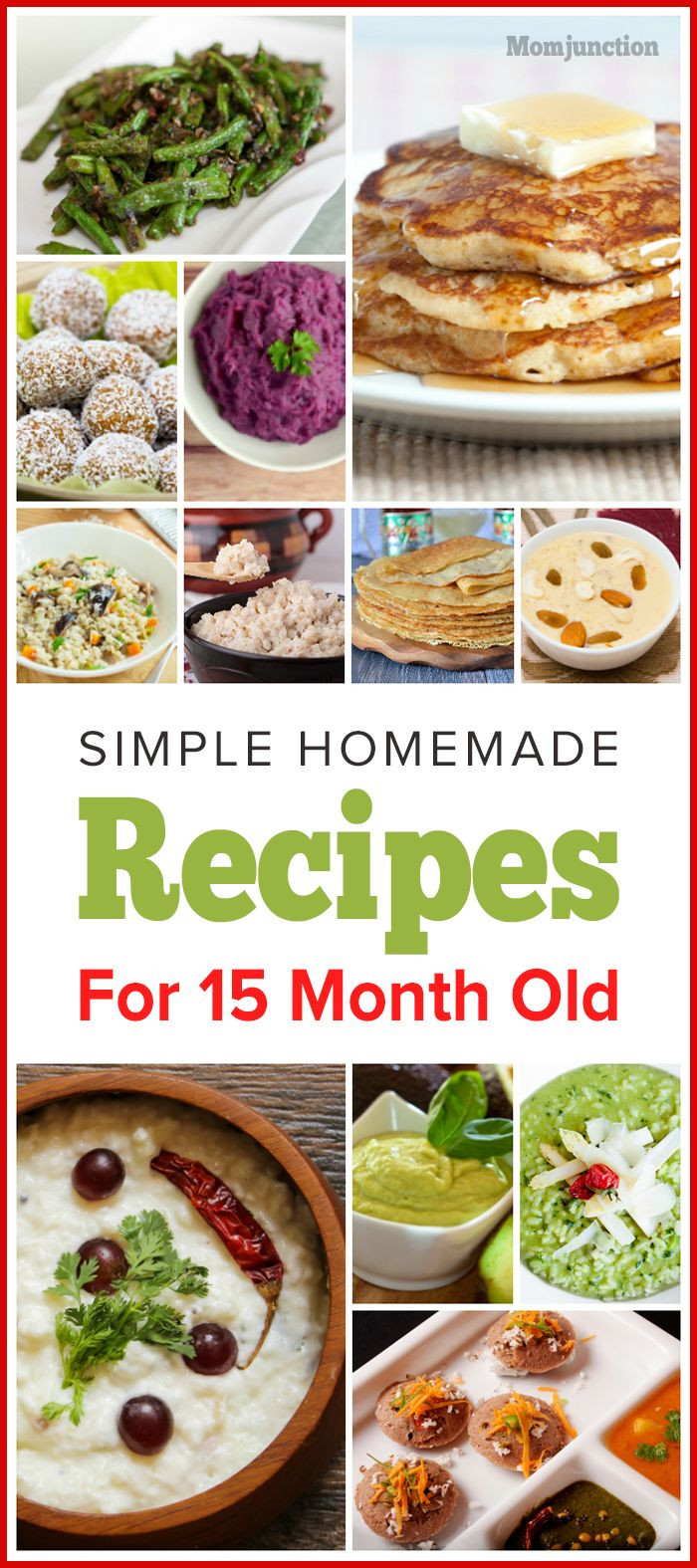 12 Month Old Baby Food Recipes
 Healthy And Interesting Food Ideas For 15 Month Olds