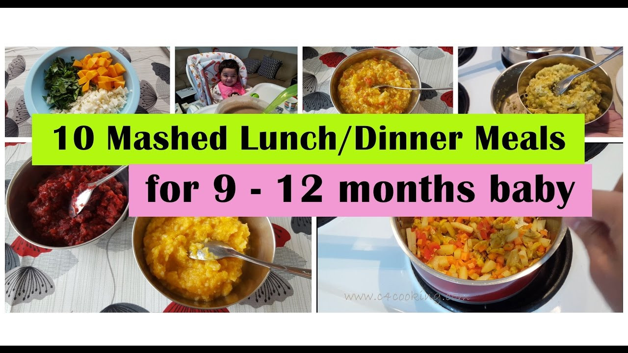 12 Month Old Baby Food Recipes
 10 Mashed meals for 9 12 months baby