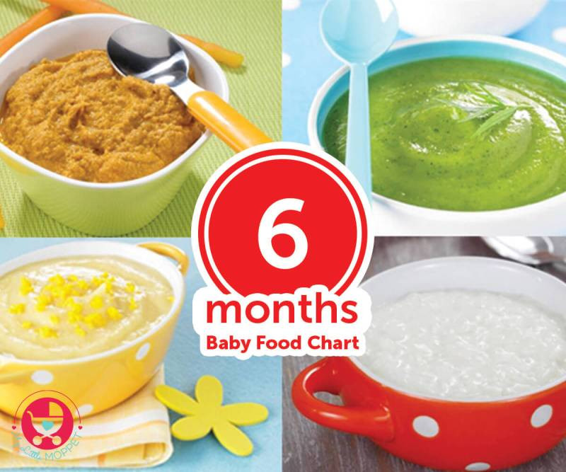 12 Month Old Baby Food Recipes
 6 Months Baby Food Chart with Indian Recipes