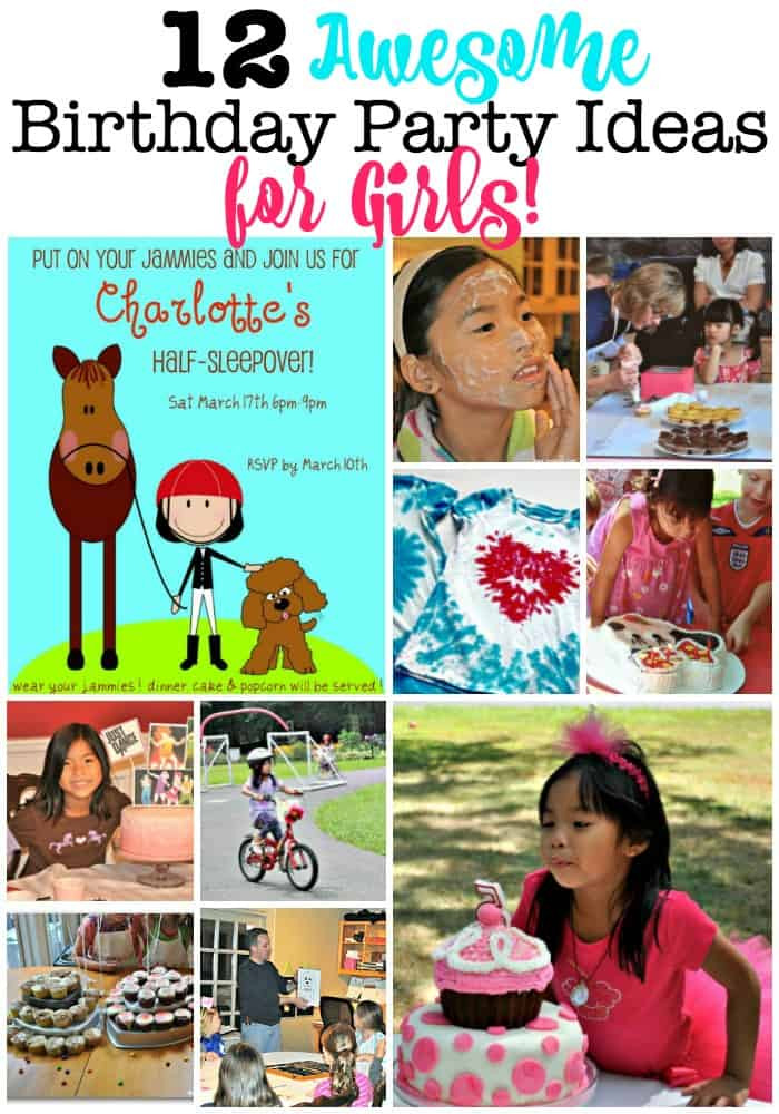 12 Year Old Birthday Party Ideas Not At Home
 12 Awesome Birthday Party Ideas for Girls Mom 6