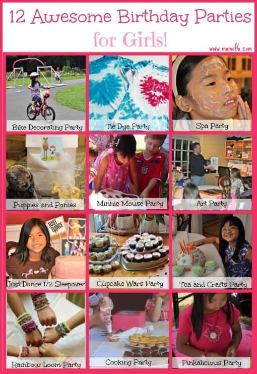 12 Year Old Birthday Party Ideas Not At Home
 12 Awesome Birthday Party Ideas for Girls Mom 6