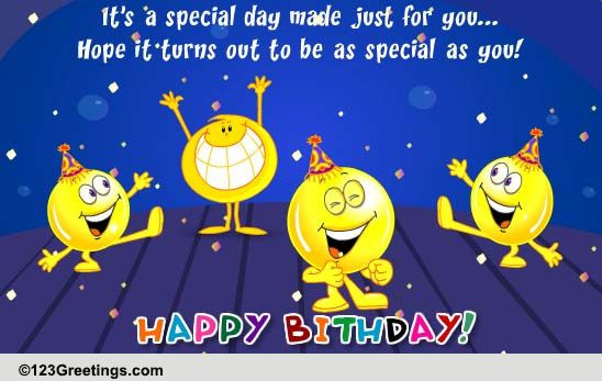 123 Greetings Birthday Ecard
 A Special Birthday Free Happy Birthday eCards Greeting