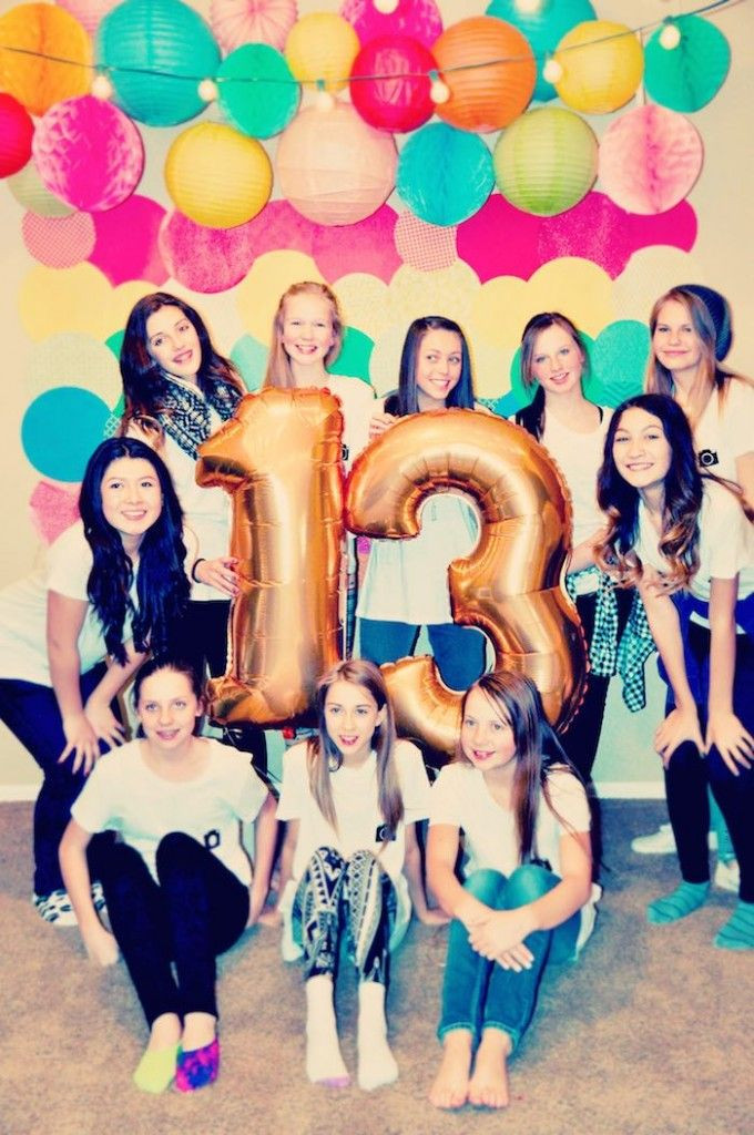 13 Year Old Girl Birthday Party
 30 best 13th Birthday Party images on Pinterest