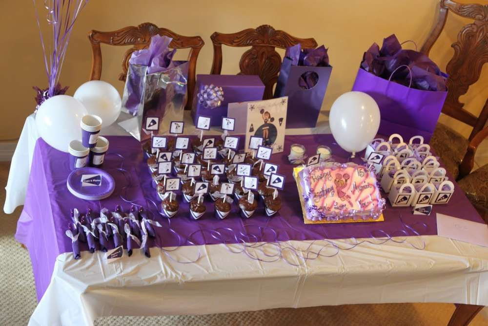 15Th Birthday Gift Ideas Girl
 Purple Cheerleading 15th Birthday