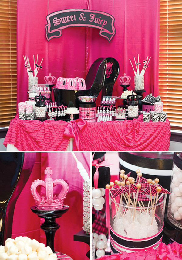 16th Birthday Decorations
 Sweet & JUICY Sixteenth Birthday Party Hostess with the