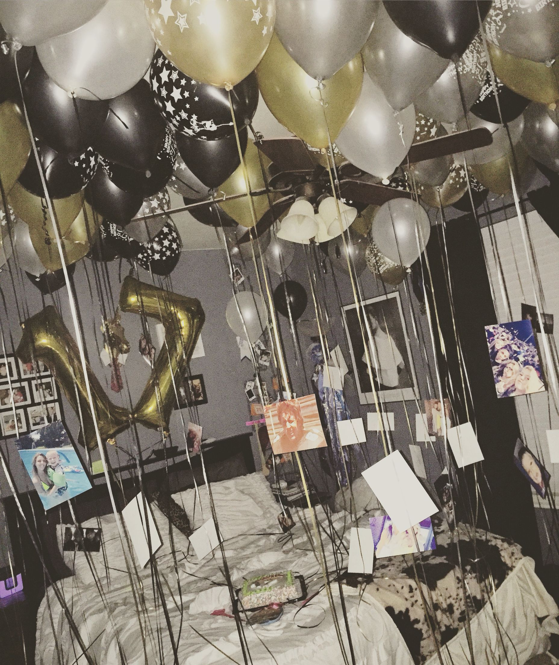 17 Year Old Birthday Gift Ideas
 Room ideas teen girl Birthday balloons Happy birthday
