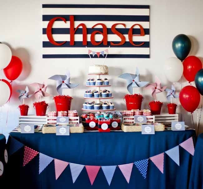 17 Year Old Boy Birthday Party Ideas
 nautical themed boy s first birthday party from 17