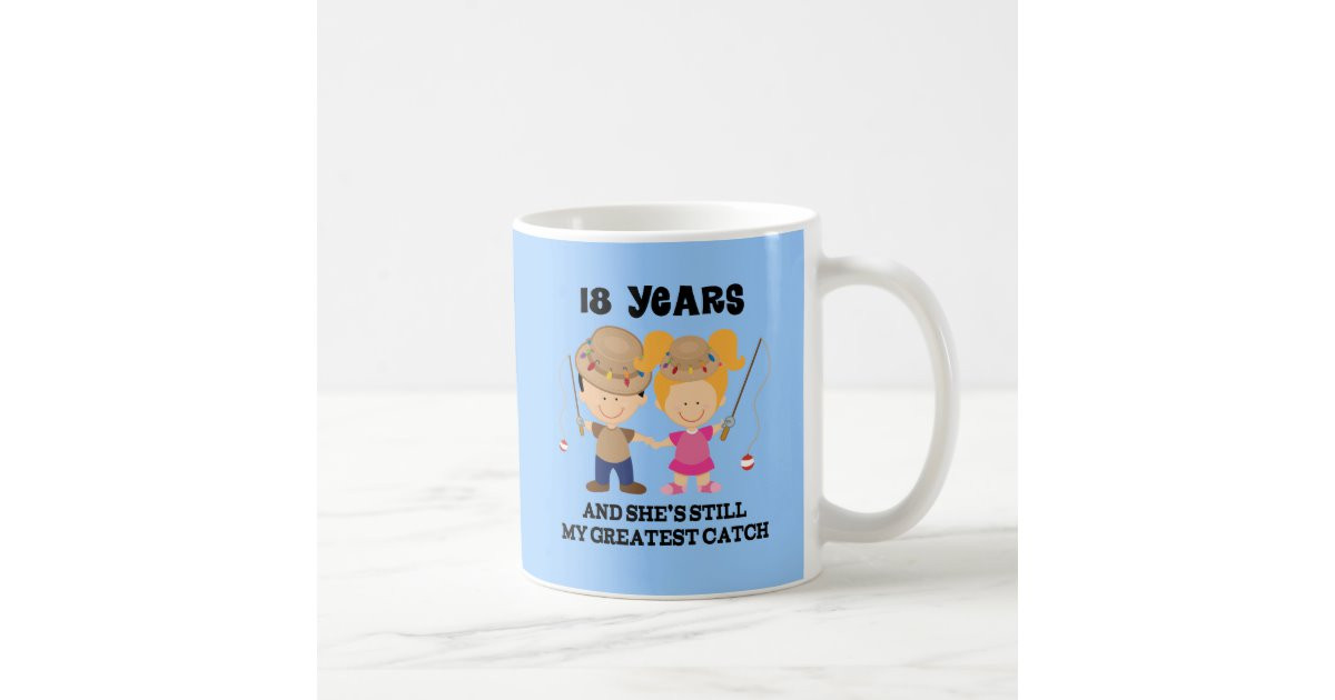 18 Year Anniversary Gift Ideas For Him
 18th Wedding Anniversary Gift For Him Coffee Mug